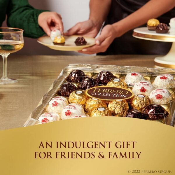 Ferrero Collection, ​16 Count, Premium Gourmet Assorted Hazelnut Milk Chocolate, Dark Chocolate and Coconut, Great Easter Gift, 6.1 oz - Image 3